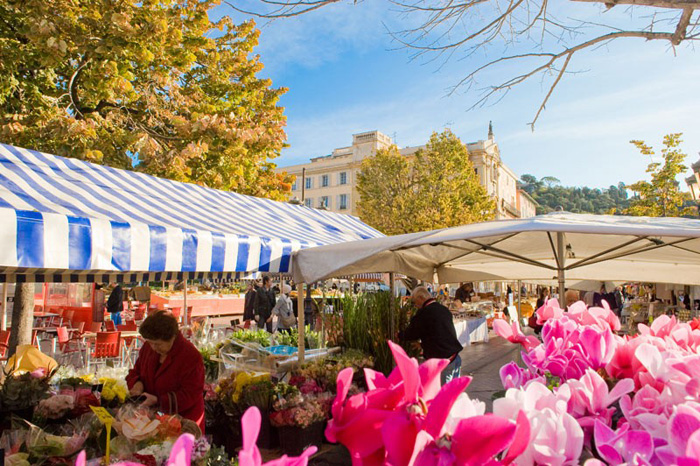 Cours Saleya - cho hoa