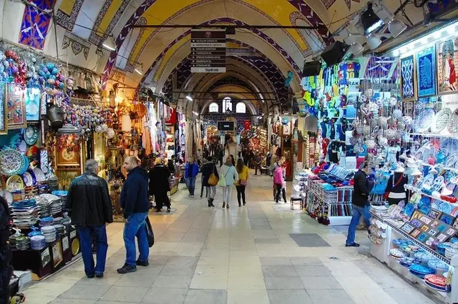 cho Grand Bazaar - du lich Tho Nhi Ky 3