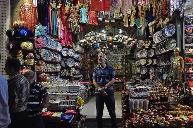 cho Grand Bazaar - du lich Tho Nhi Ky 4