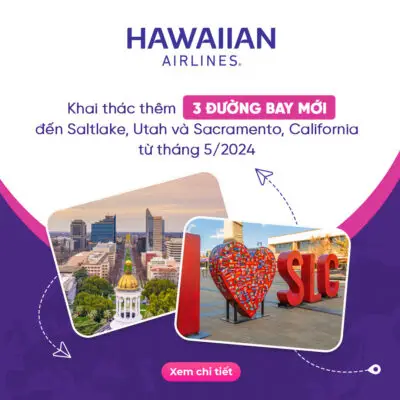 Ha Khai Thác Thêm đường Bay Mới