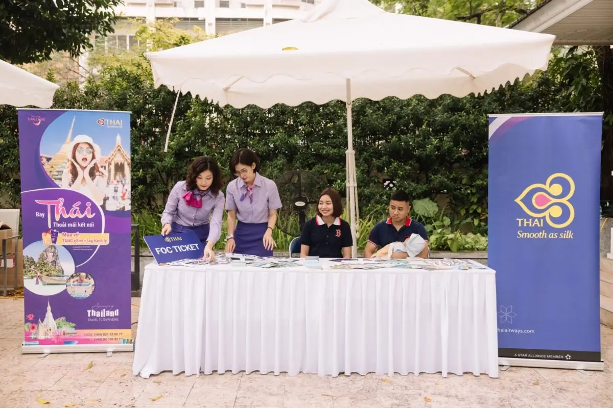 Thai Airways Hân Hạnh Tham Gia Sự Kiện Vui Tết Songkran 2024 - 3 Han Songkran 2024 (7)